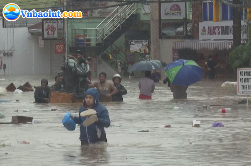 Hậu quả của siêu bão Yagi tại Philippines