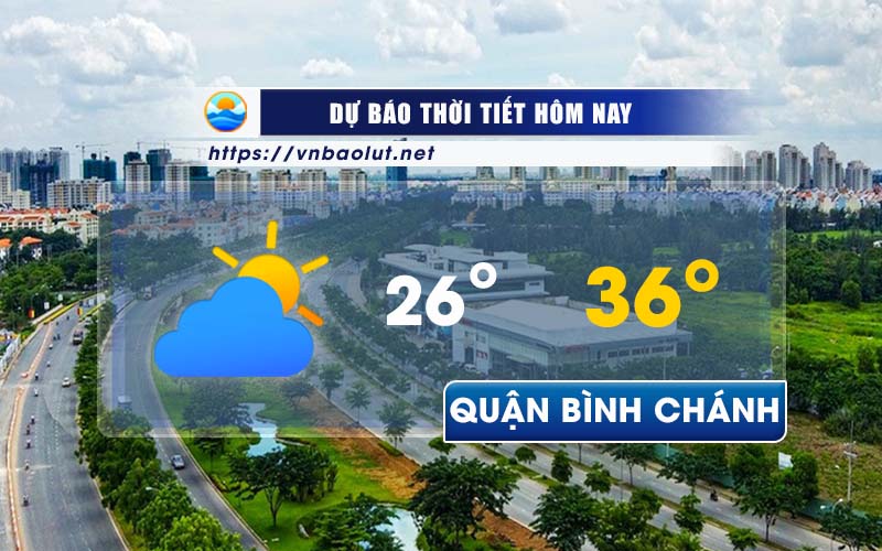 Dự báo thời tiết Huyện Bình Chánh - Hồ Chí Minh