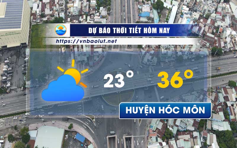 Dự báo thời tiết Huyện Hóc Môn - Hồ Chí Minh