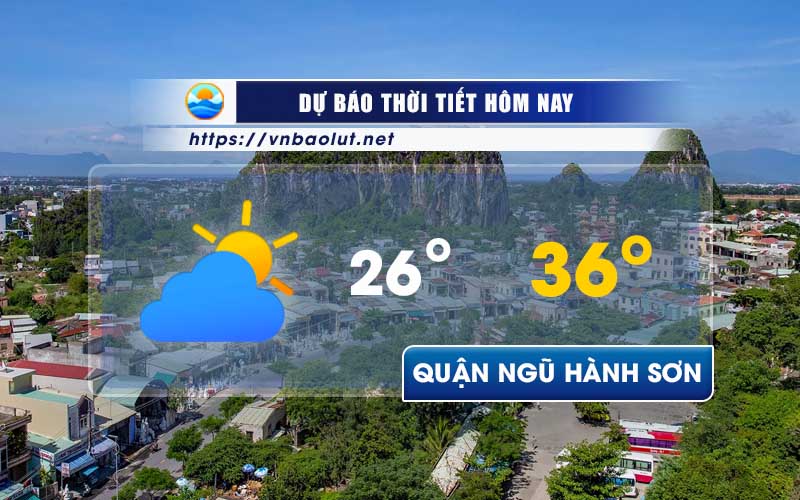 Dự báo thời tiết Quận Ngũ Hành Sơn - Đà Nẵng