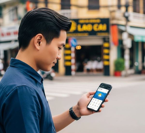 Xem dự báo thời tiết Lào Cai trên điện thoại giúp bạn chuẩn bị cho những kế hoạch du lịch và công tác