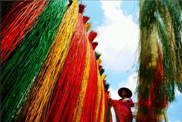 Làng dệt chiếu Hới
